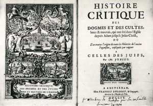 Histoire critique de Pierre Jurieu